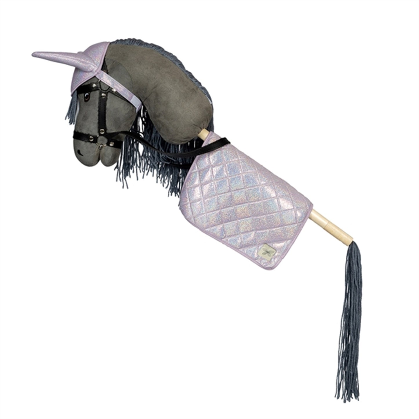 by Astrup Hobby Horse Saddle Pad and Hut - Purple