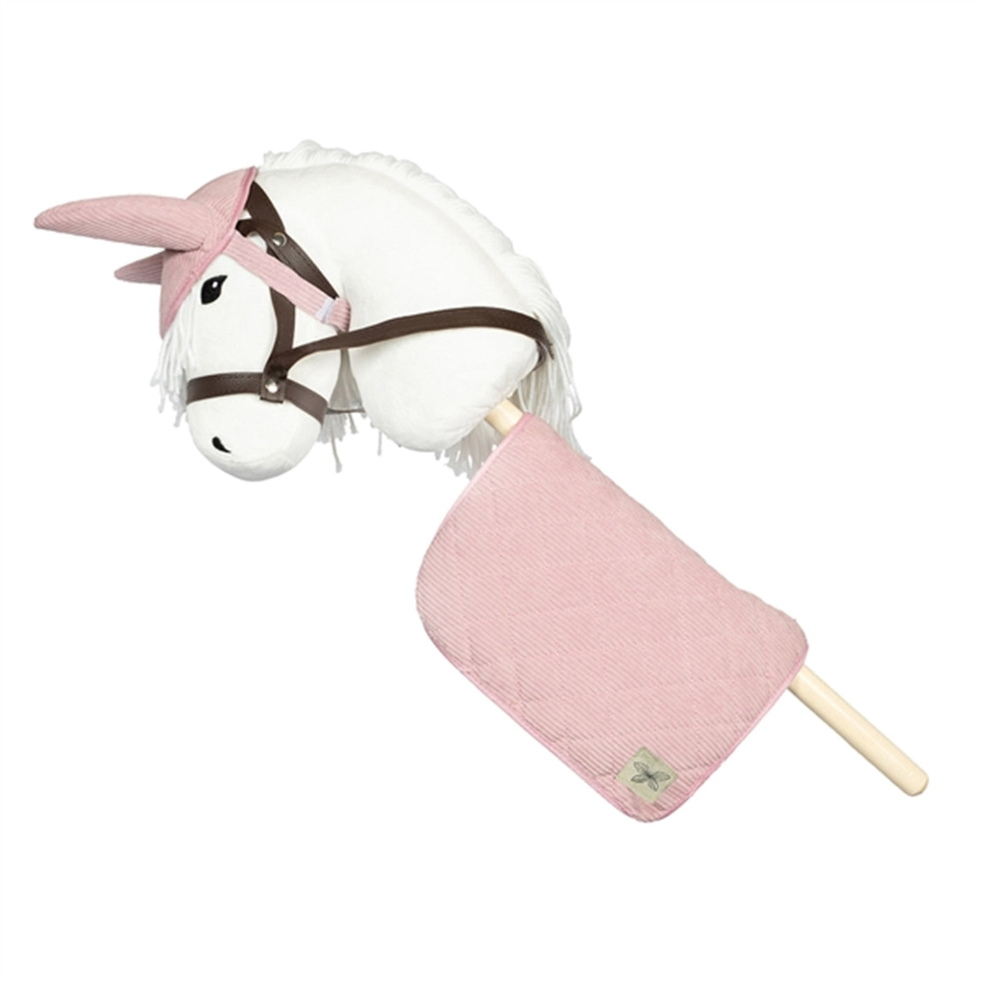 by Astrup Hobby Horse Saddle Pad and Hut - Rose