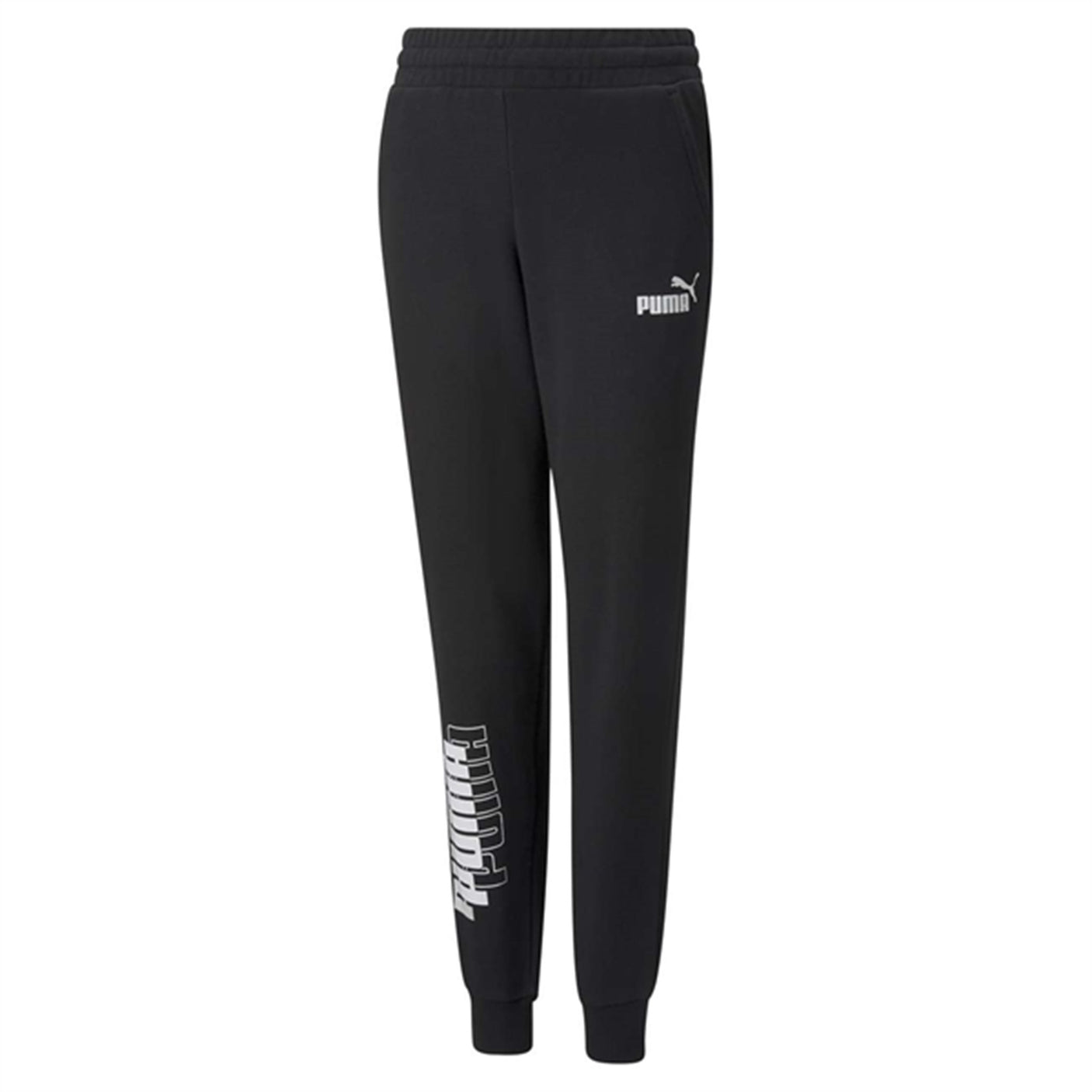 Puma Power Logo Sweatpants Black