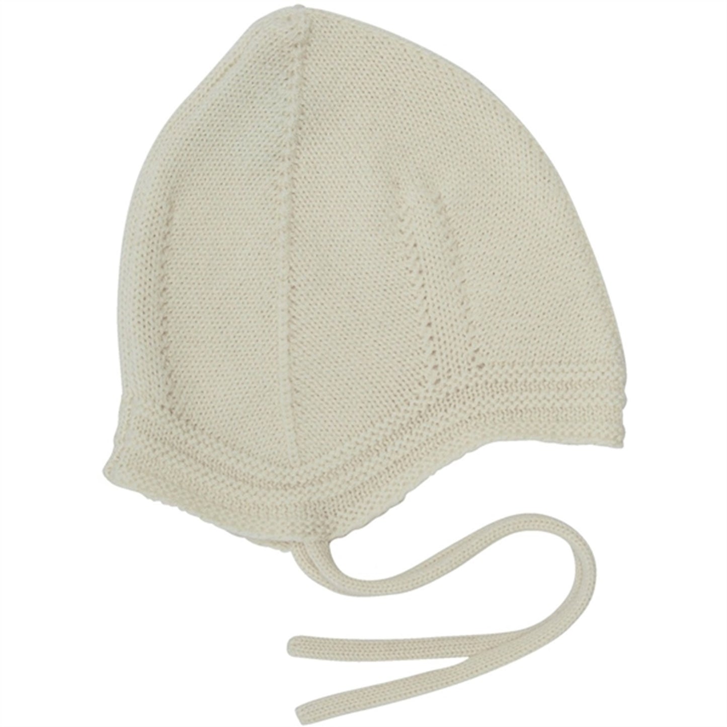 FUB Baby Purlrib Hat Ecru
