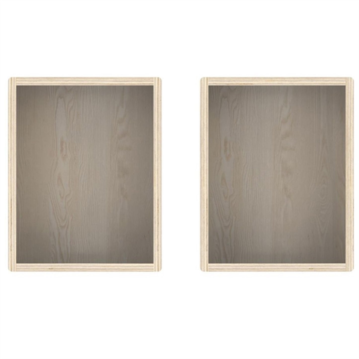 FLEXA PLAY Wooden Storage Box Set Mini Natural