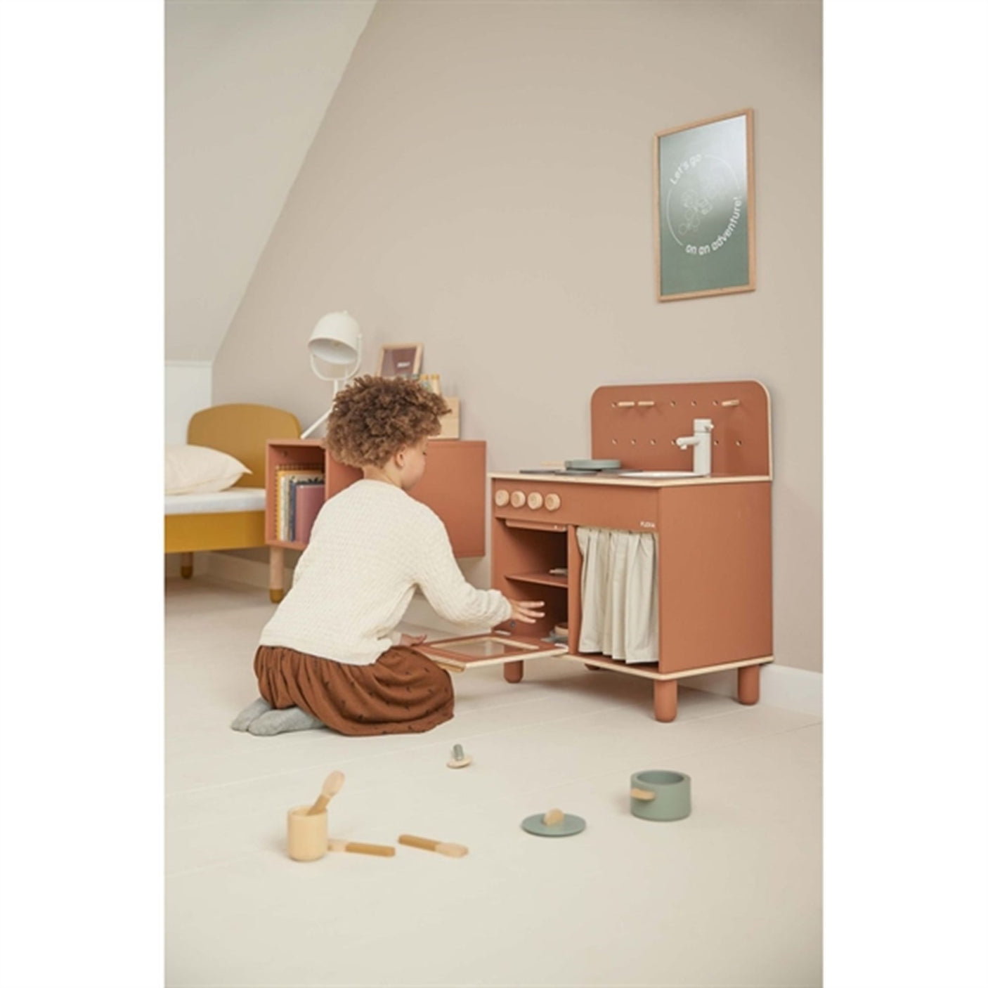 FLEXA PLAY Kitchen Rosa 6