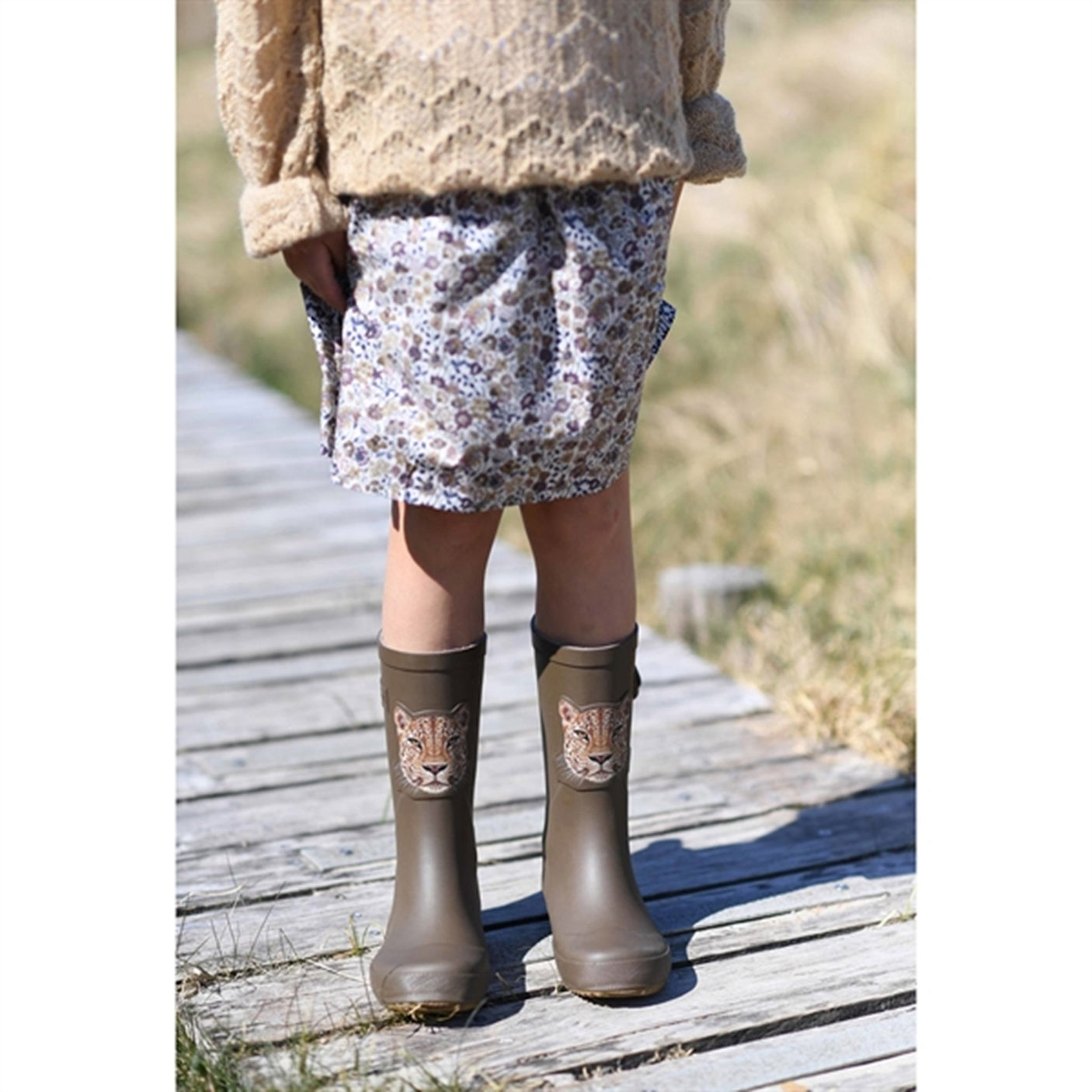 Bisgaard Basic Rubber Boots brown Jaguar