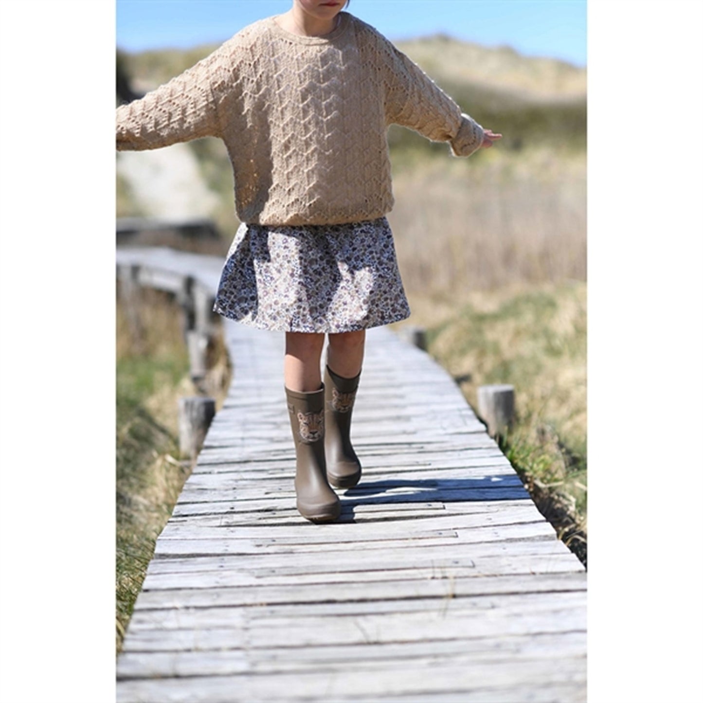 Bisgaard Basic Rubber Boots brown Jaguar