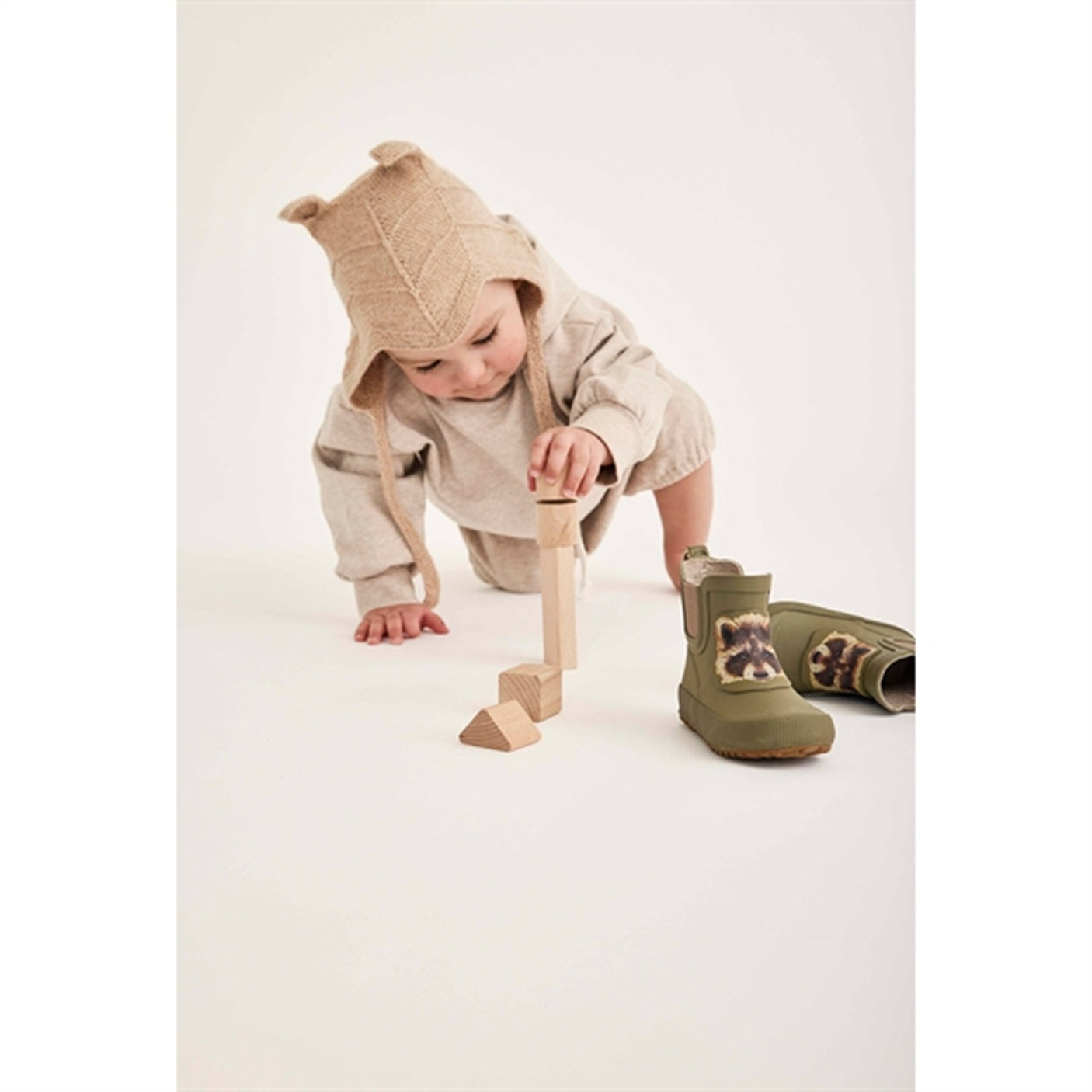 Bisgaard Rubber Boots Baby Green