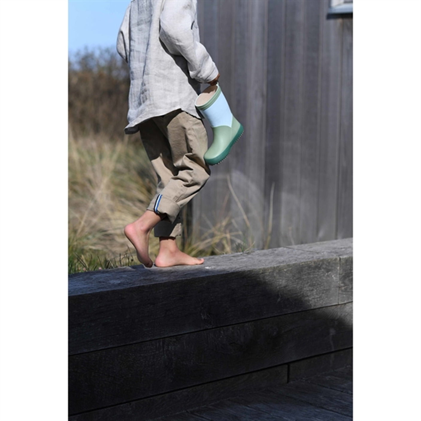 Bisgaard Rubber Boots Fashion II Misty Blue