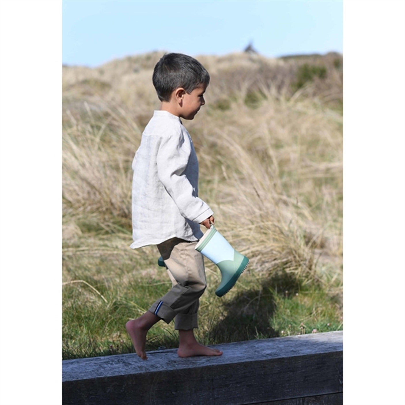 Bisgaard Rubber Boots Fashion II Misty Blue