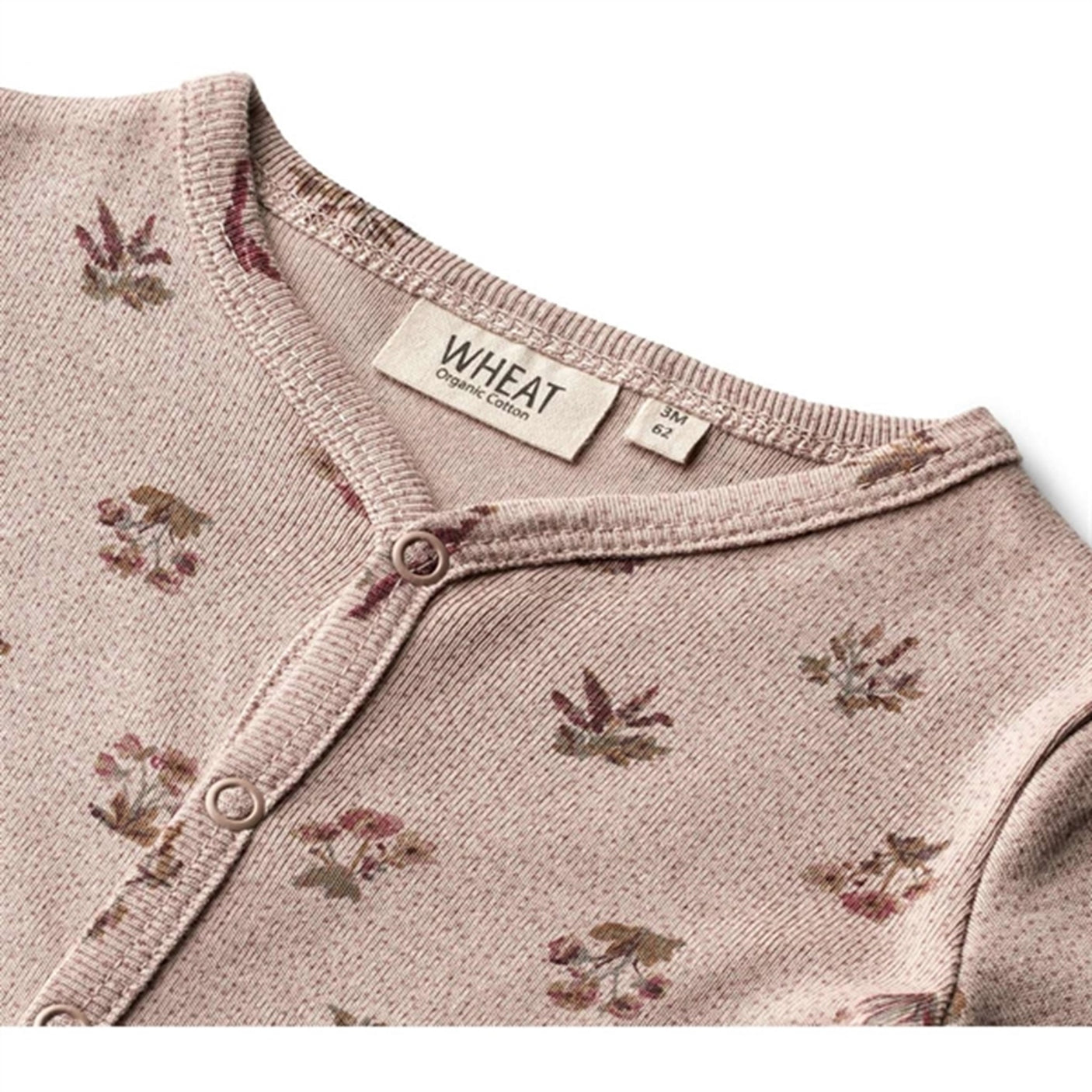 Wheat Dark Powder Flowers Nikola Nightsuit