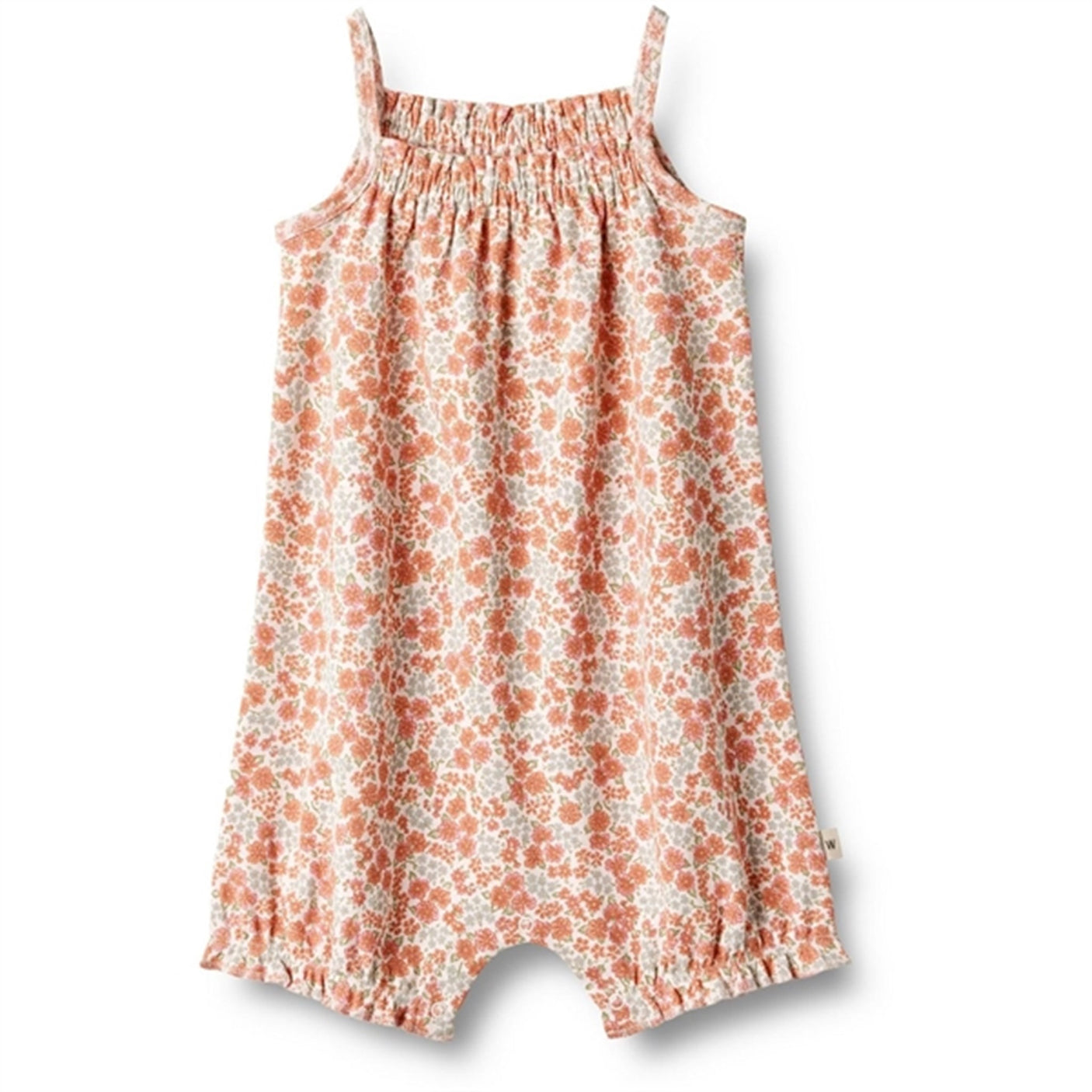 Wheat Rose Flowers Playsuit Senia
