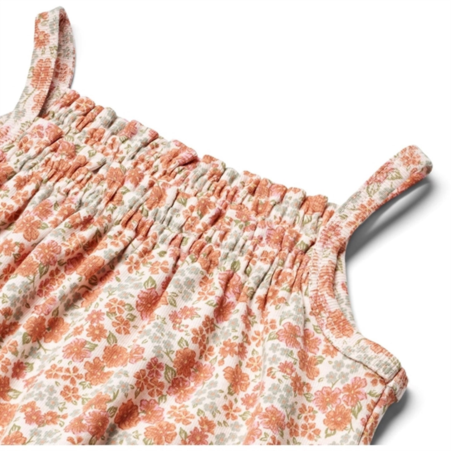 Wheat Rose Flowers Playsuit Senia