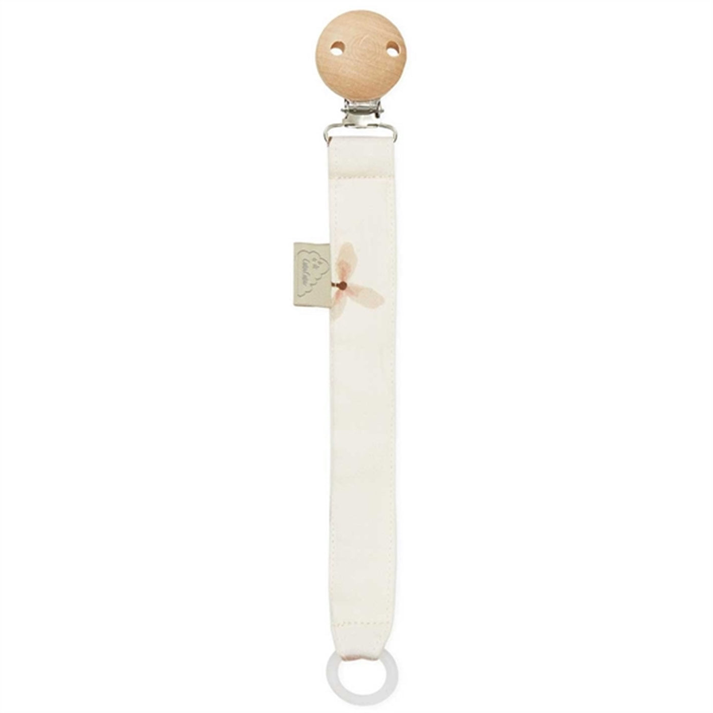 Cam Cam Copenhagen Pacifier Holder Windflower Creme