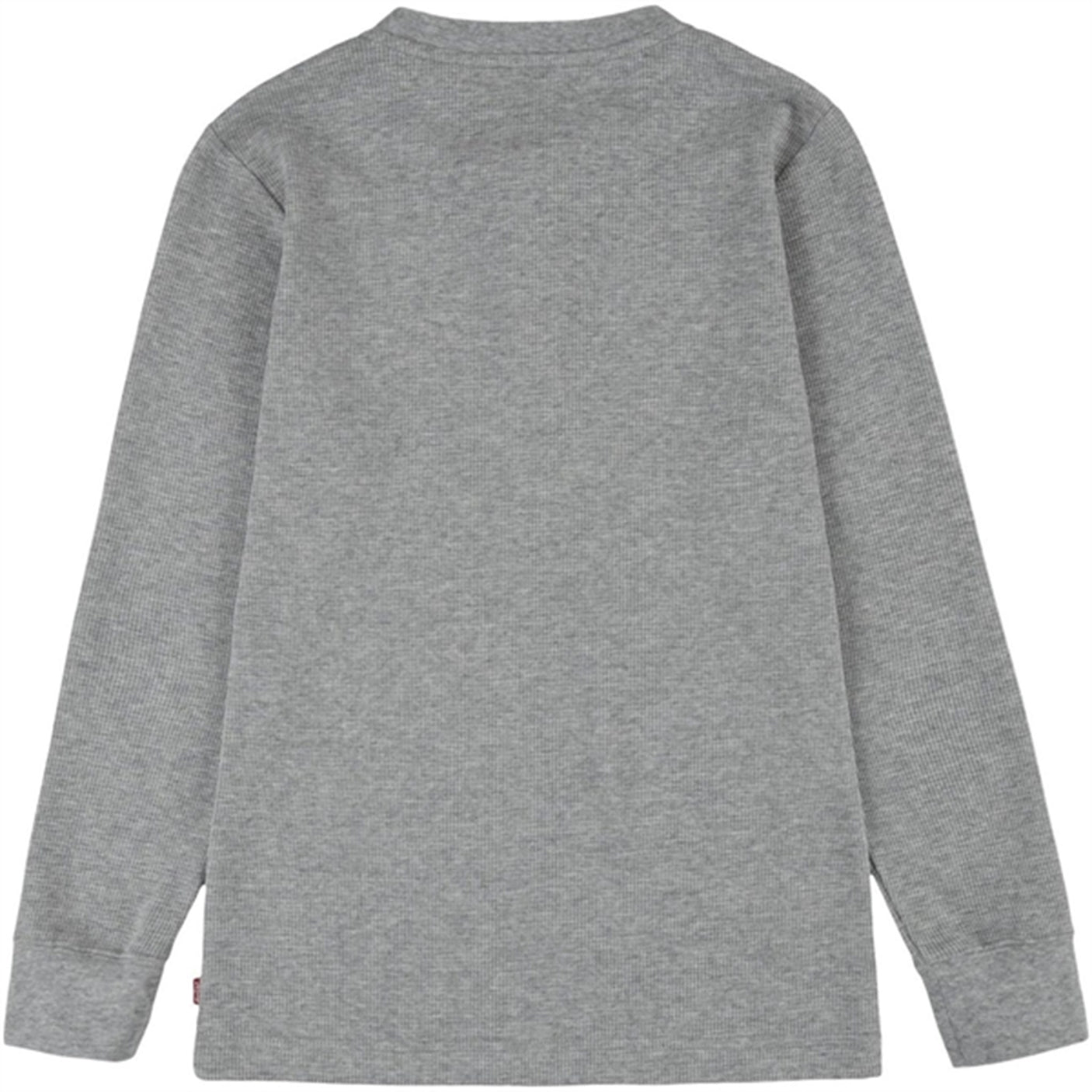 Levi's Thermal Crew Knit Blouse Grey Heather