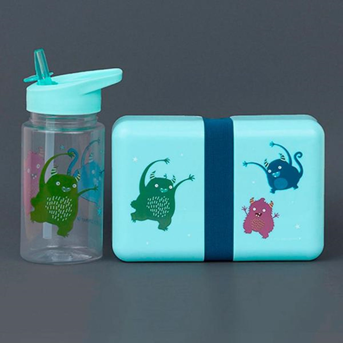 A Little Lovely Company Drink Bottle Monster 3