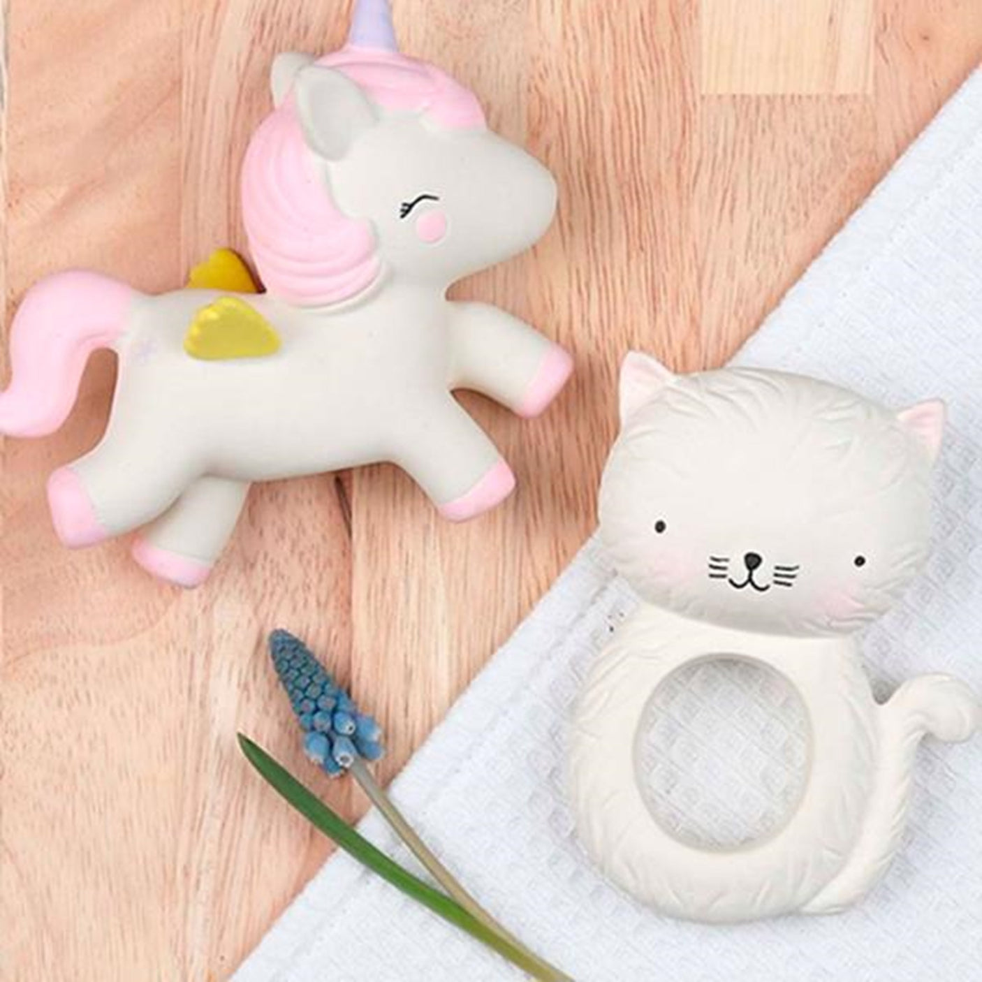 A Little Lovely Company Teether Unicorn