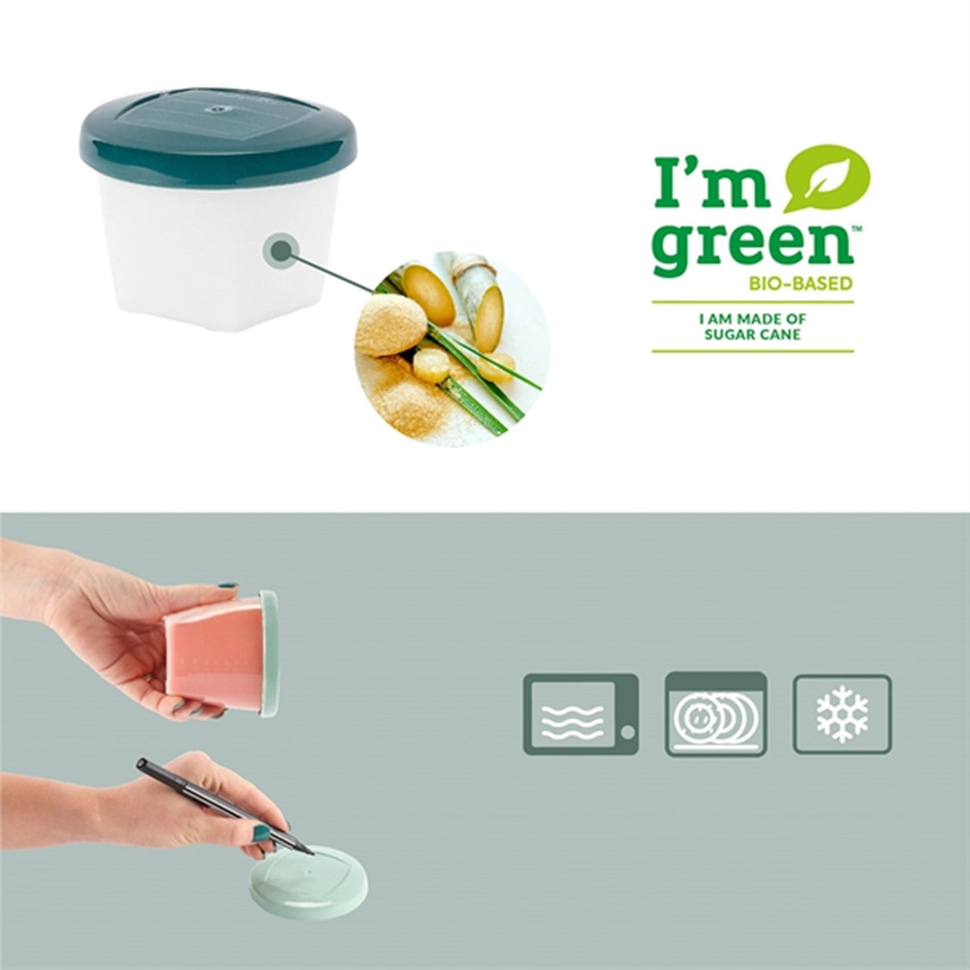 Babymoov ECO Food Container - 6x 180ml