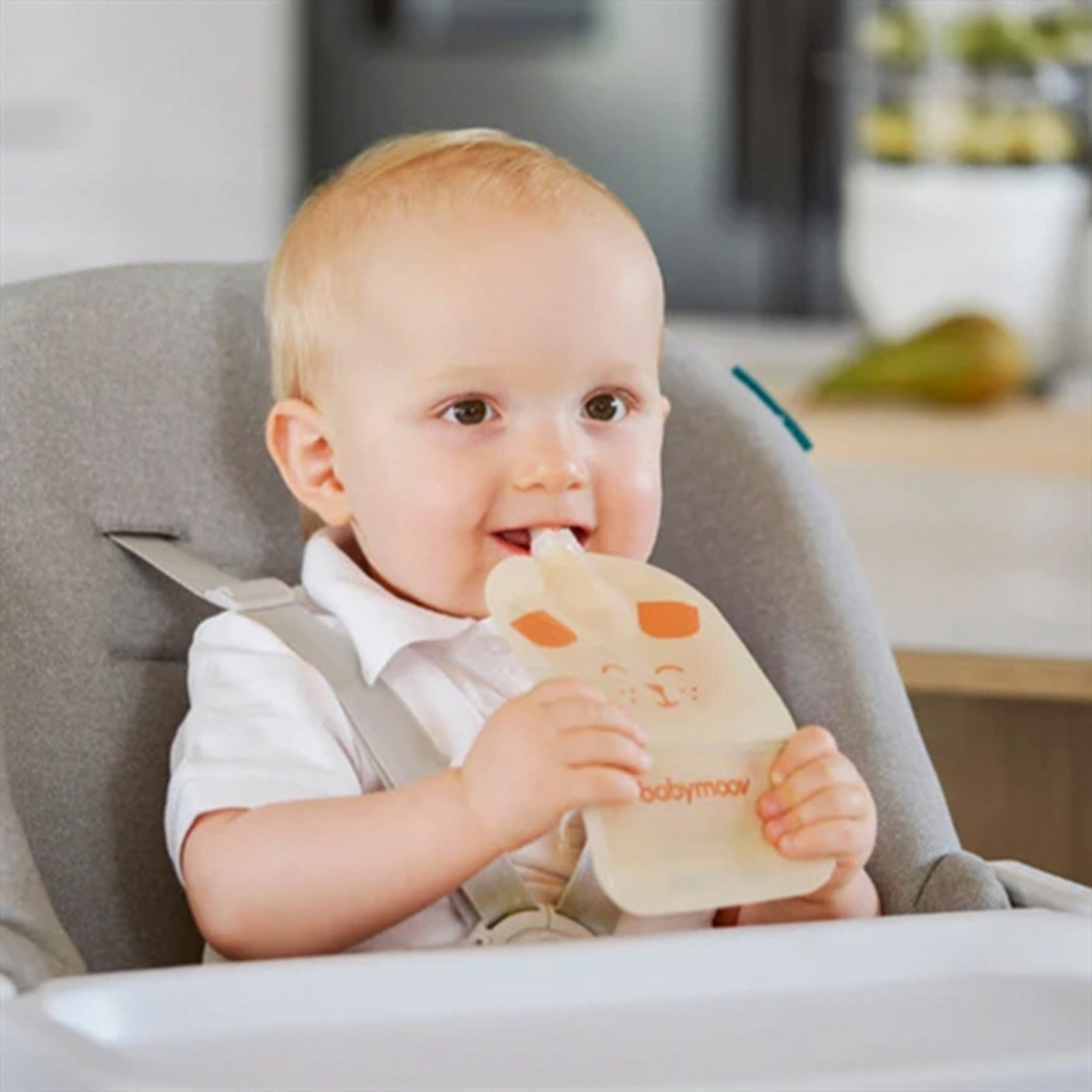 Babymoov ISY Reusable Food Pouches - 20 stk.