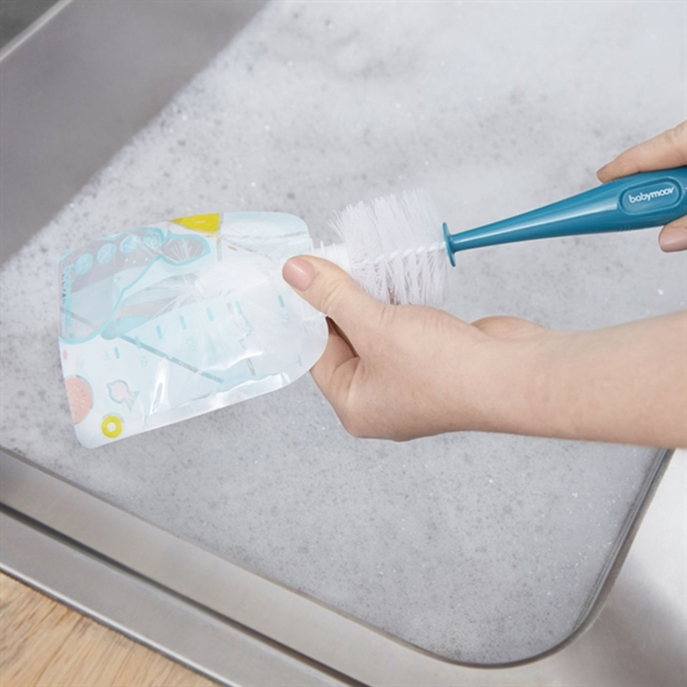 Babymoov Bottle Brush 2-in-1