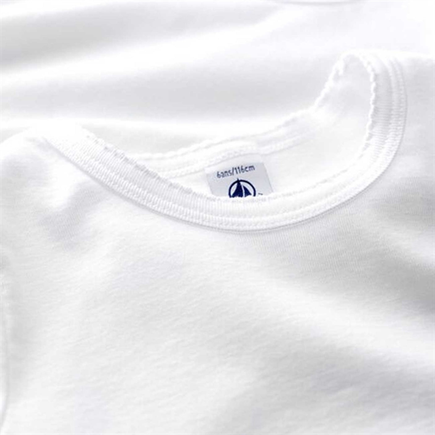 Petit Bateau T-shirt Mc 2-pack White