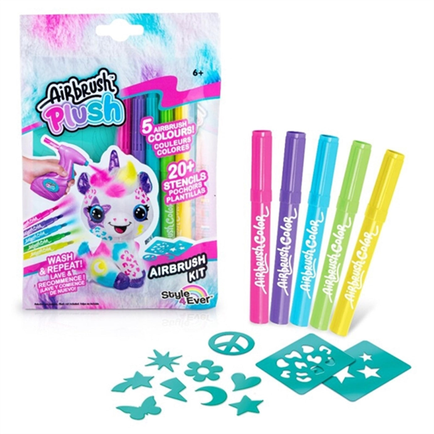 Airbrush Plush Refill Kit 5 pens