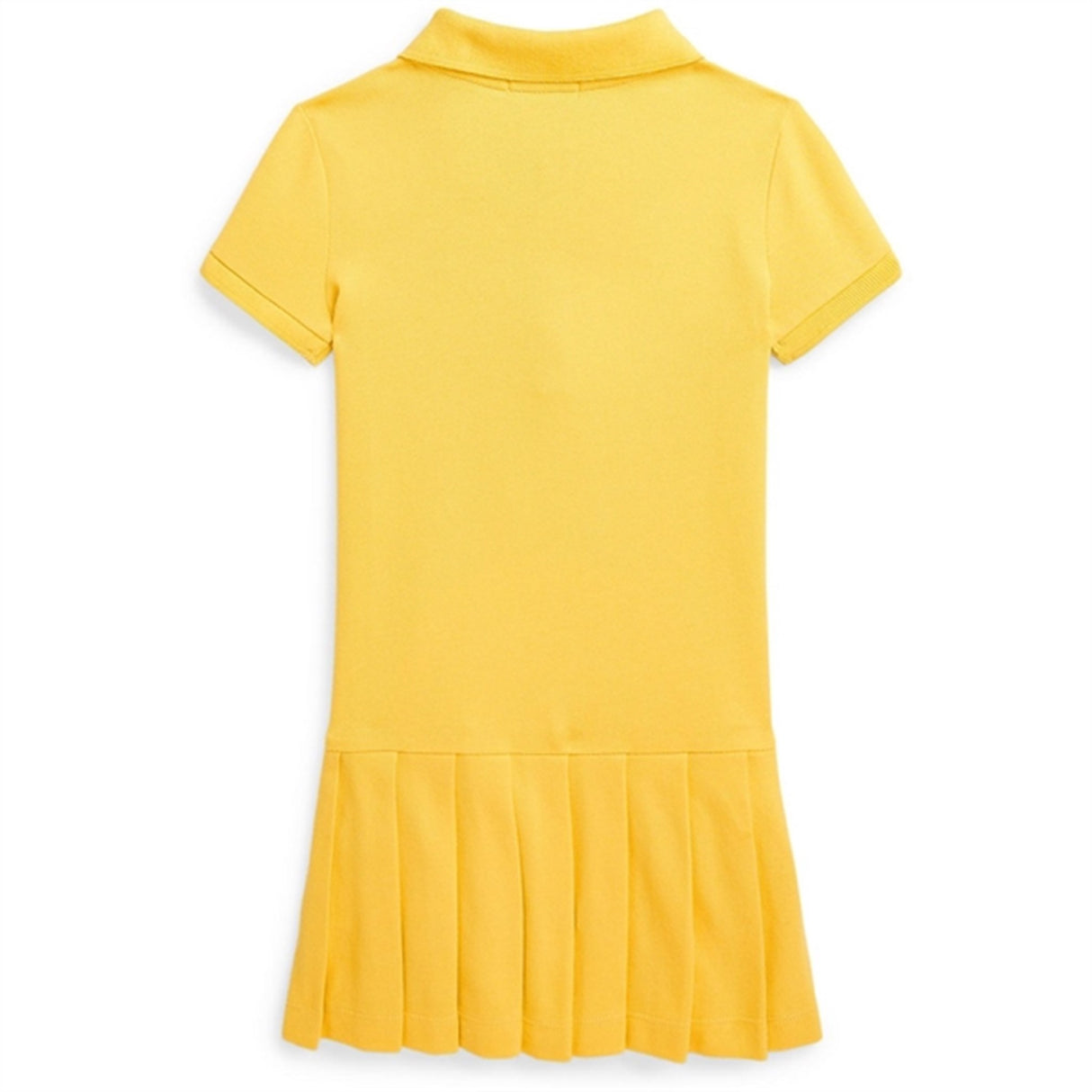 Polo Ralph Lauren Girls Dress Chrome Yellow W/ Bright Pink