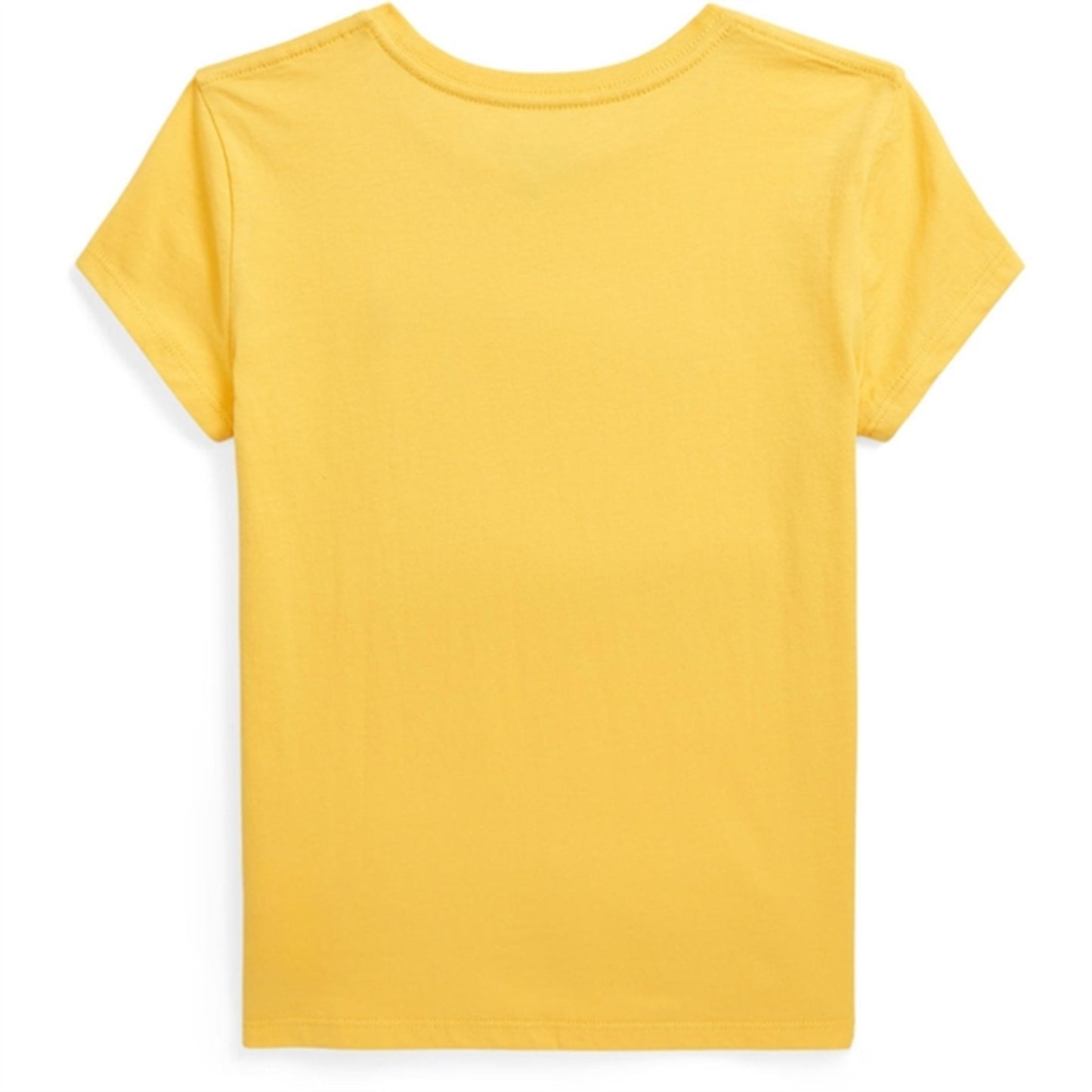 Polo Ralph Lauren Girls T-Shirt Chrome Yellow W/ Bright Pink