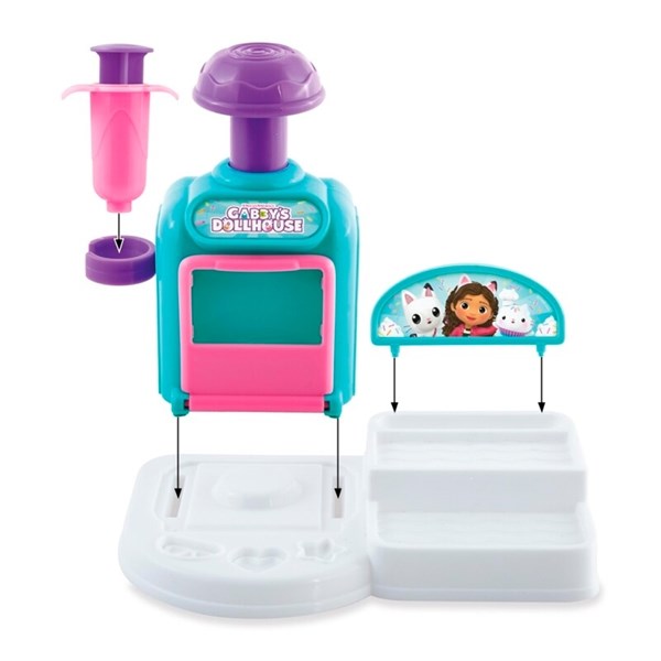 Gabby's Dollhouse - Cakey Cats Kitchen in Dough