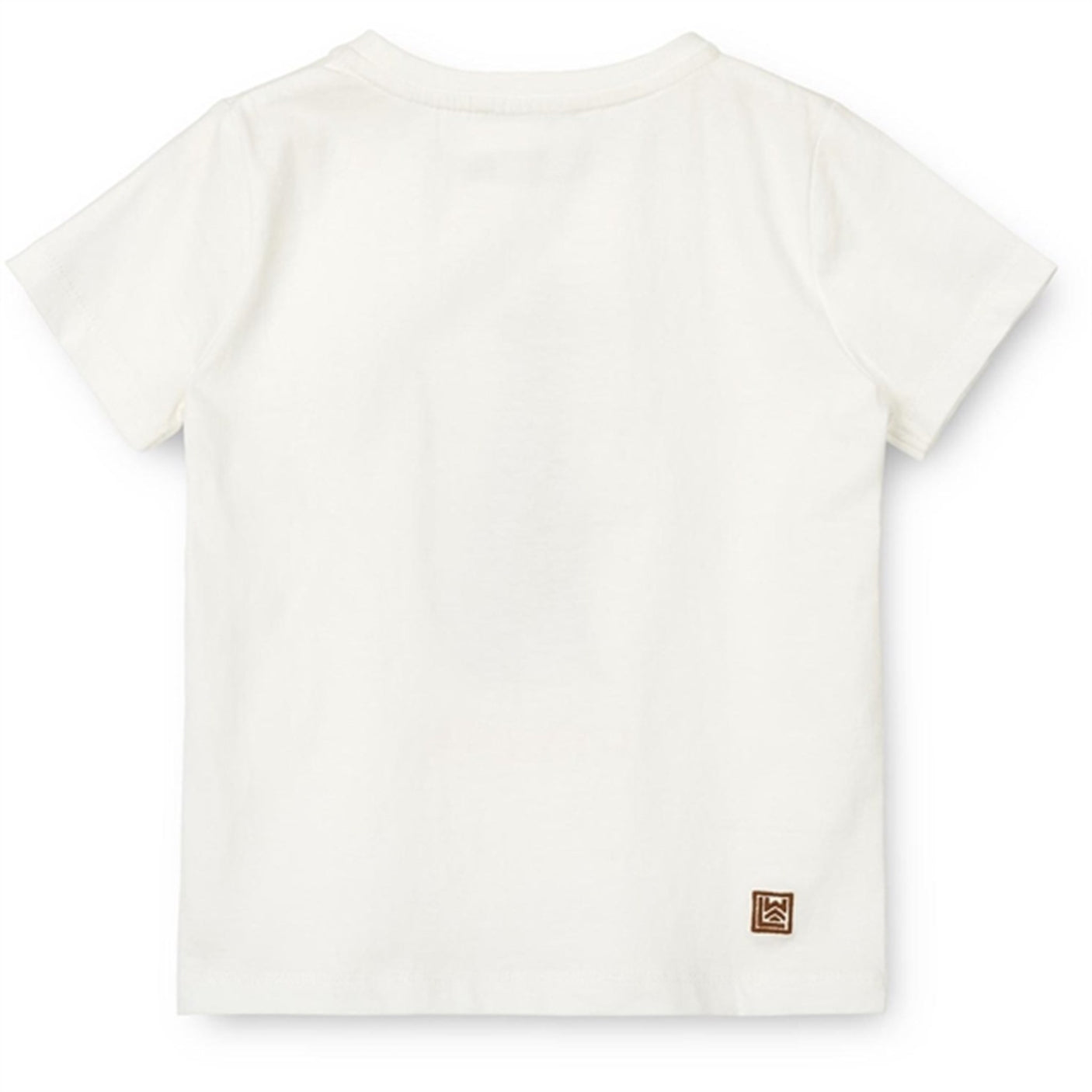Liewood Leopard/Crisp White Apia Baby Placement T-shirt