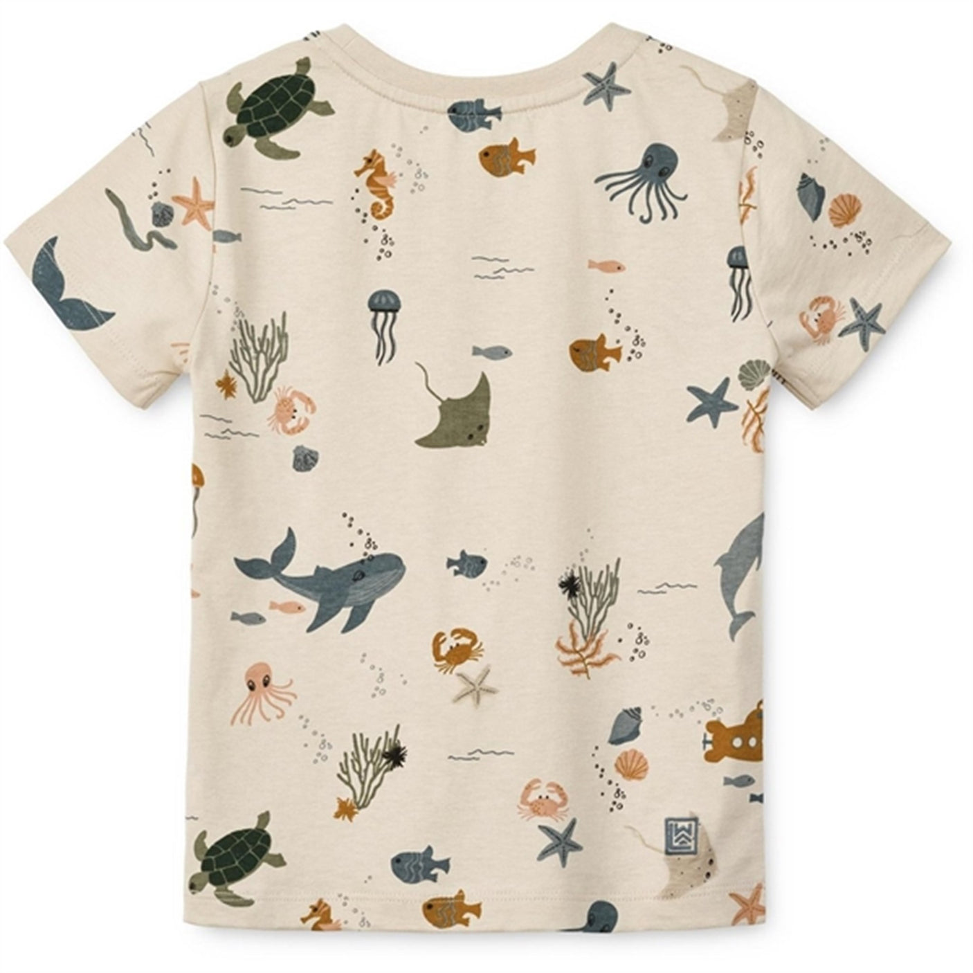 Liewood Sea Creature/Sandy Apia Printed T-shirt