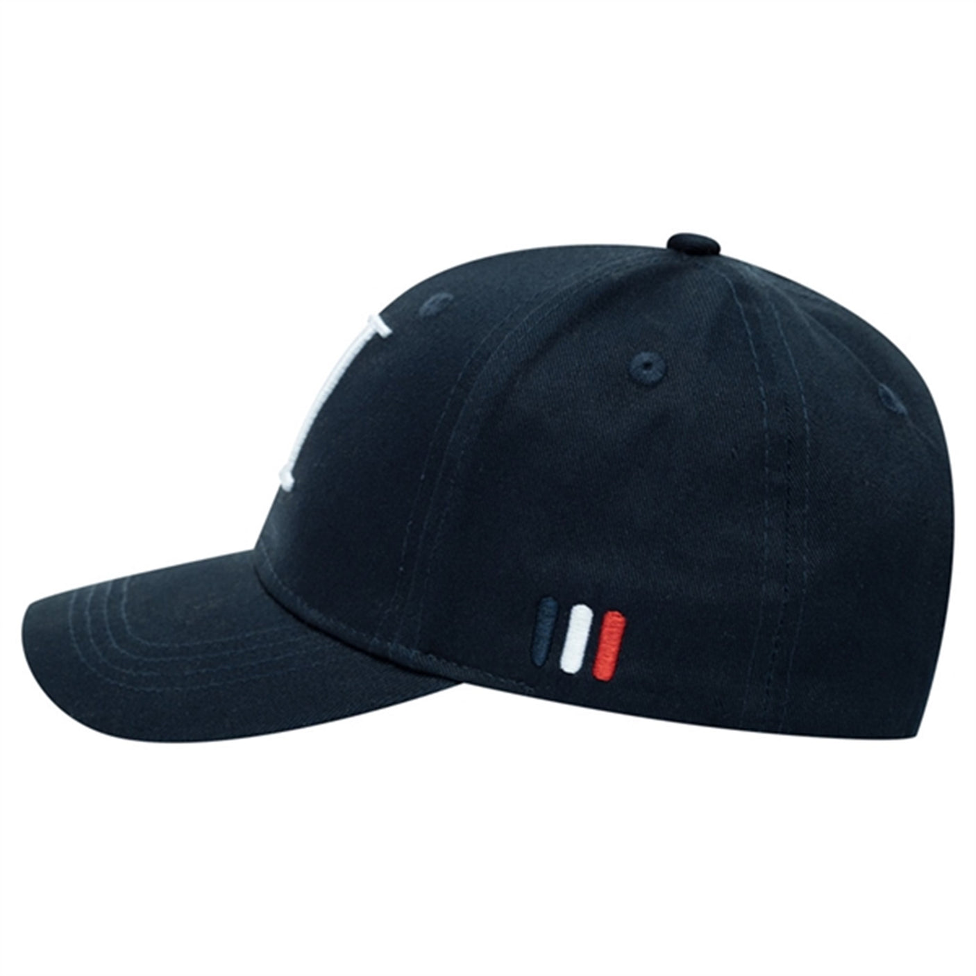 Les Deux Kids Dark Navy/White Encore Organic Baseball Cap