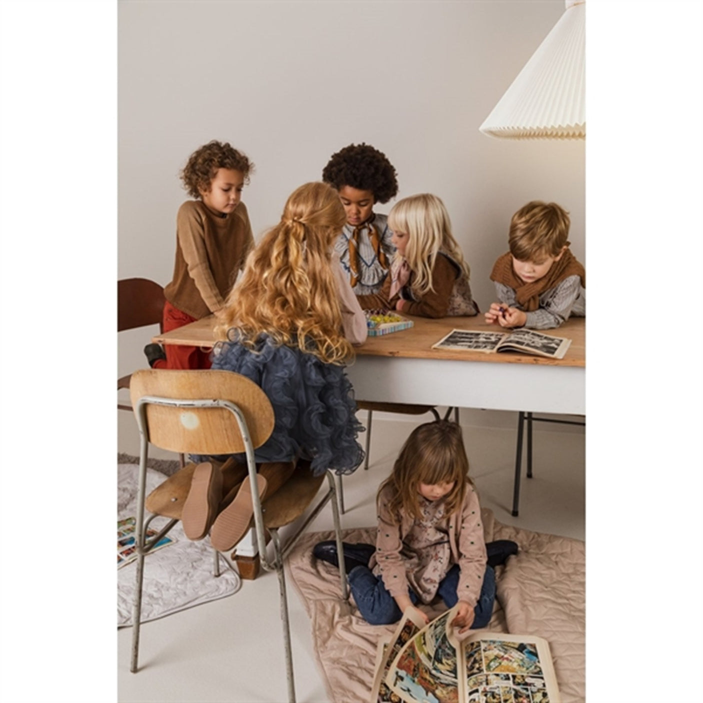 MarMar Cream Taupe Mix Tilda Knit Cardigan