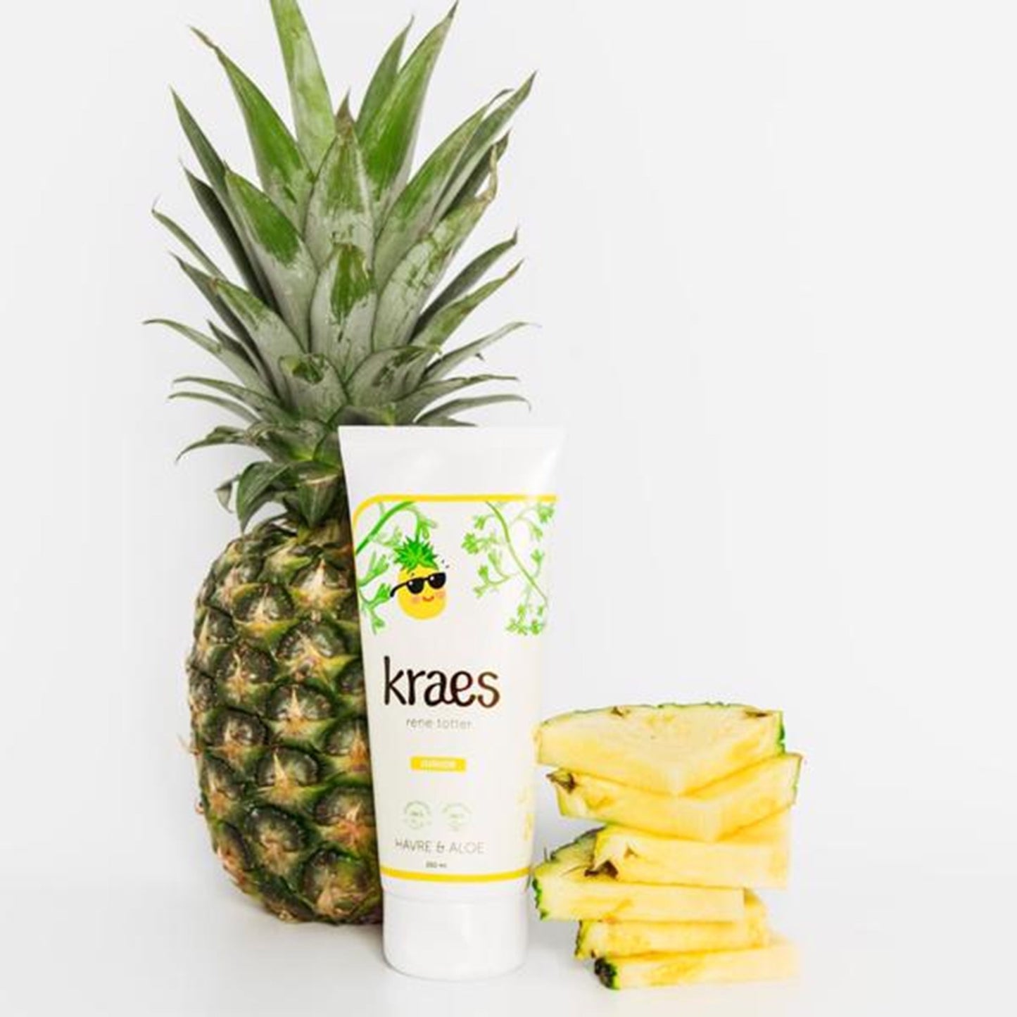 Kraes Rene Totter Havre/Aloe Shampoo w. Pineapple 200 ml