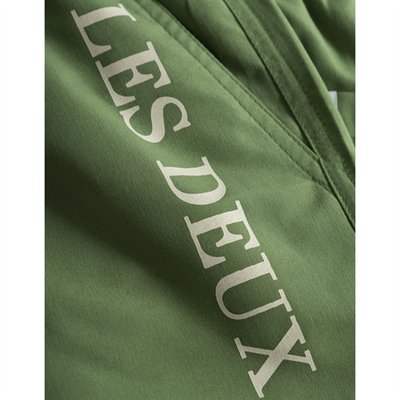 Les Deux Kids Vineyard Green/Ivory Les Deux Logo Swimpants