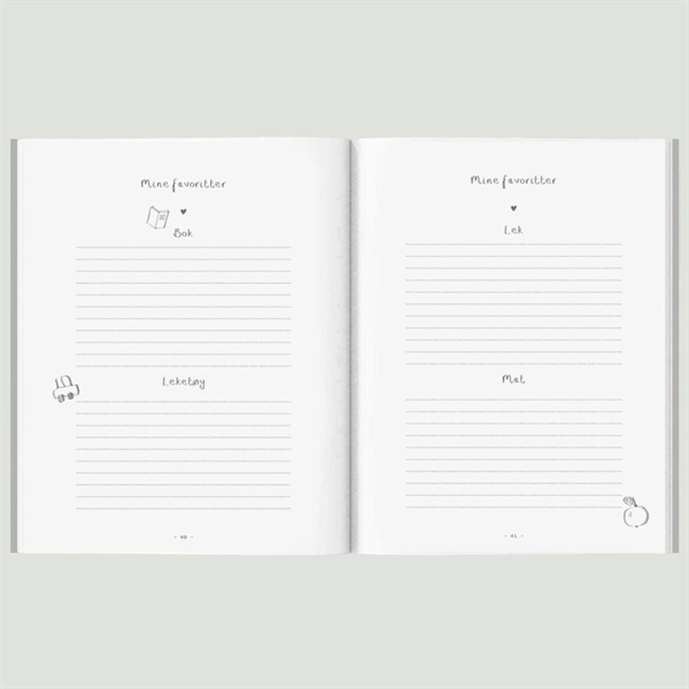 WITHWHITE Barnets Bog A5 Norsk