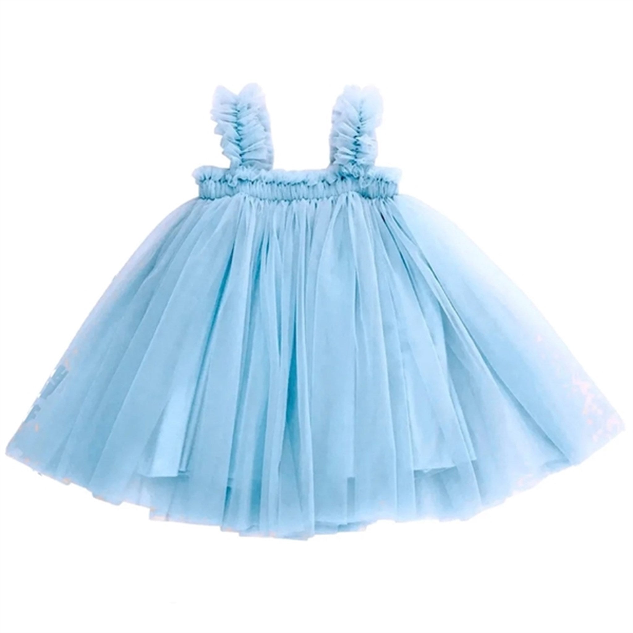 Dolly by Le Petit Tom Tutu Dress Beach Cover Up Ballet Blue