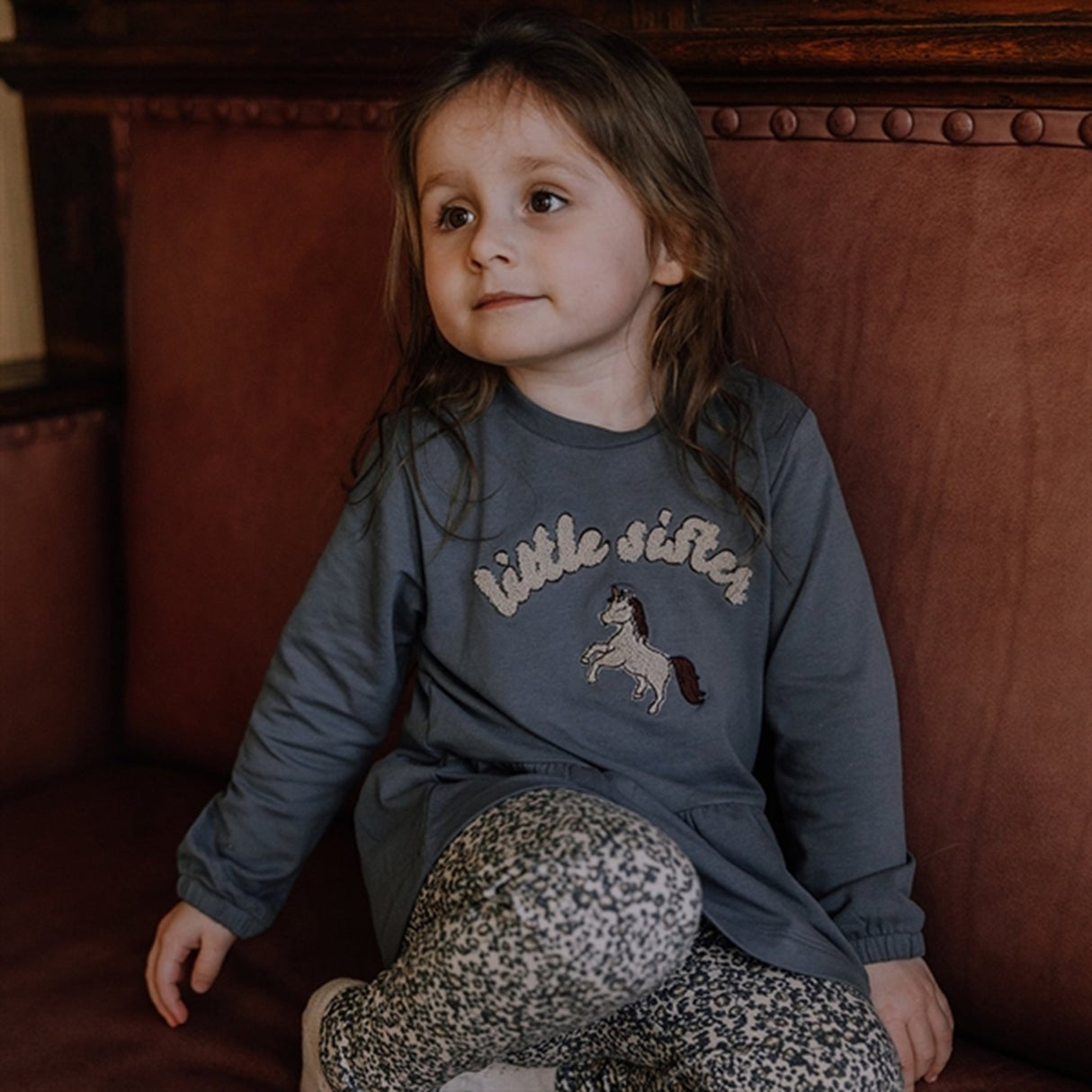 That's Mine Stormy Weather Benita Little Sister Sweatshirt