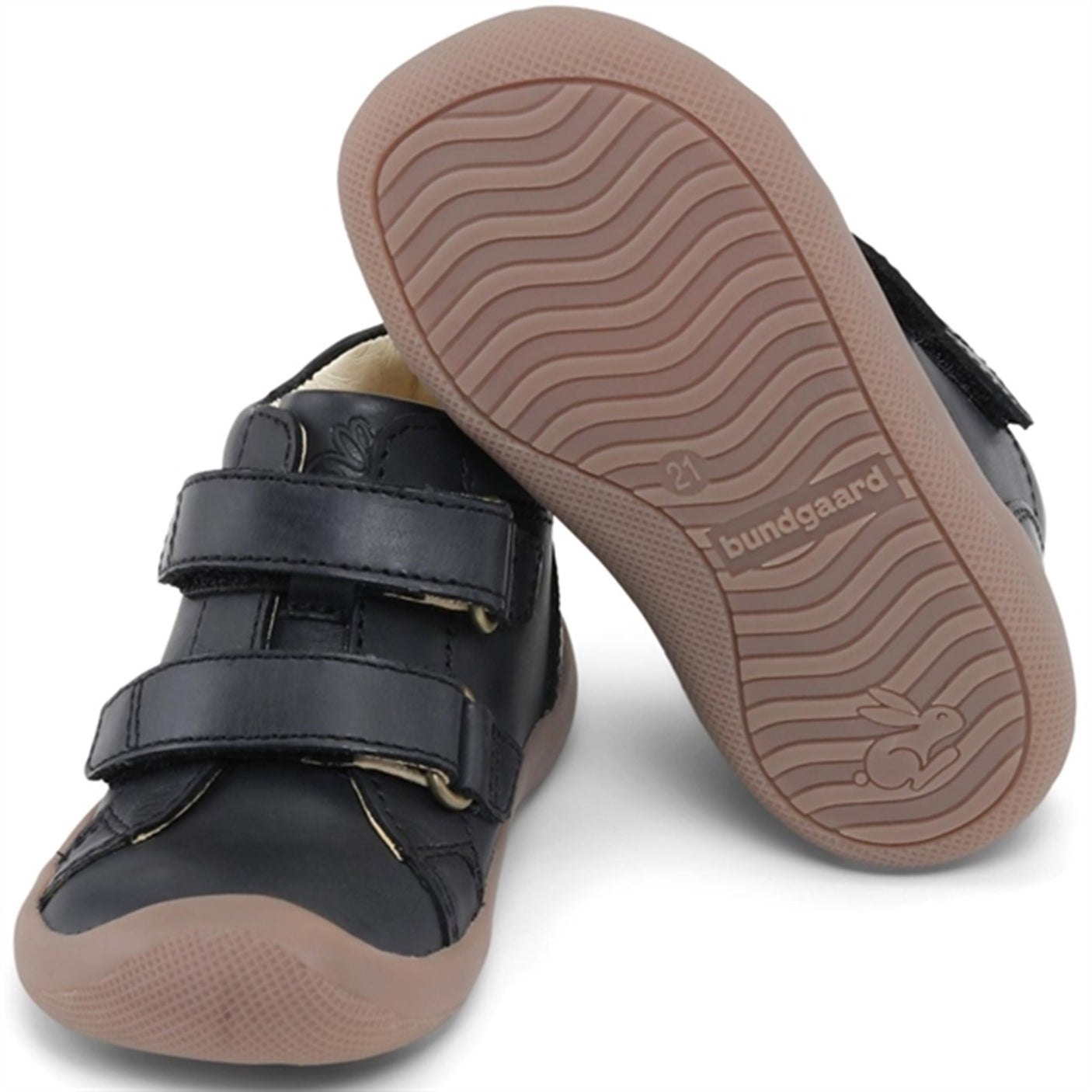Bundgaard The Walk Velcro Black Shoe