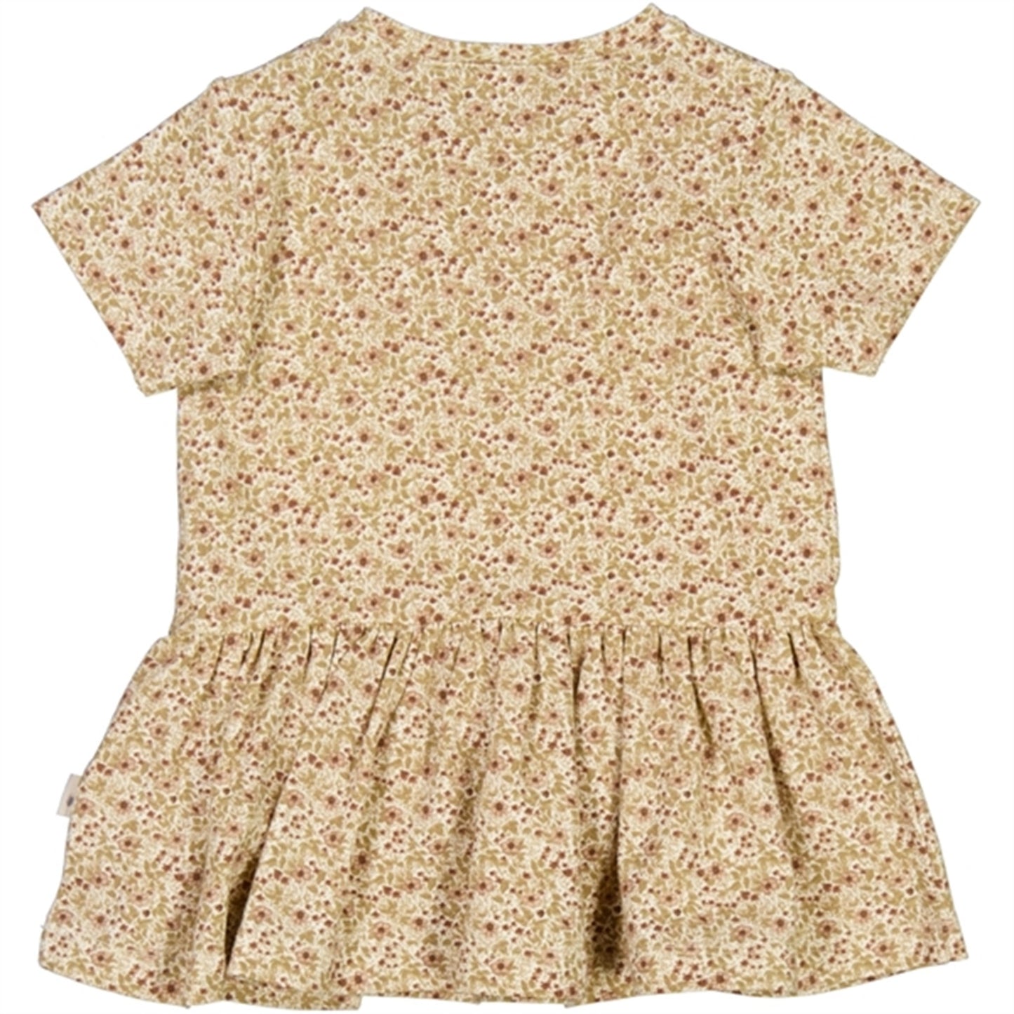 Wheat Eggshell Flowers Birthe Jersey Dress