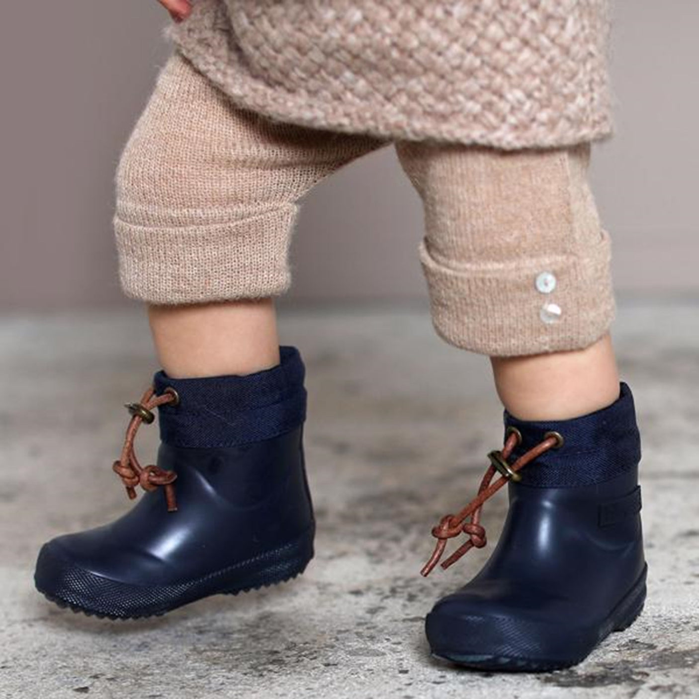 Bisgaard Winter Thermo Rubber Boots Blue