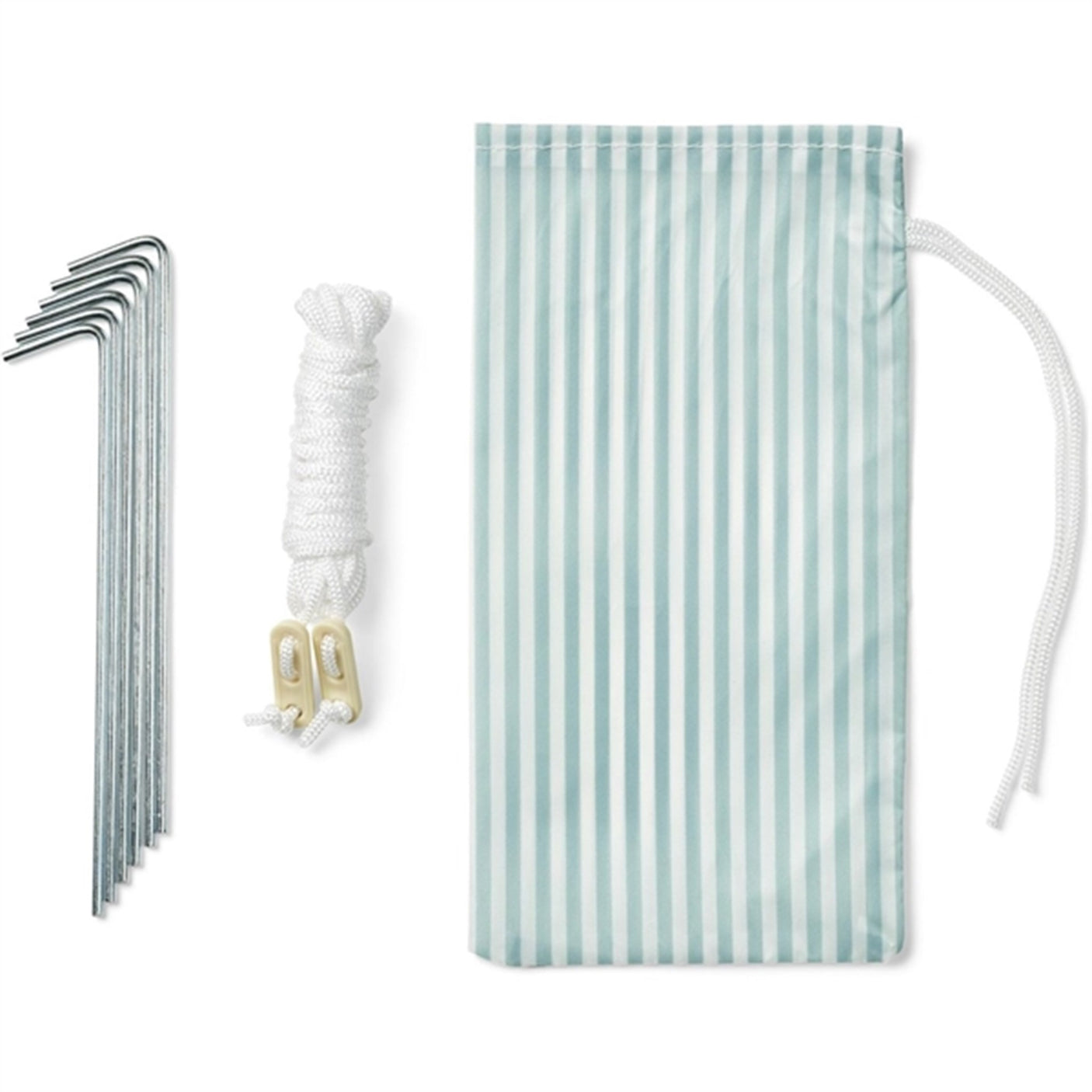 Liewood Bjork Tent Stripe Ice BlueCreme De La Creme