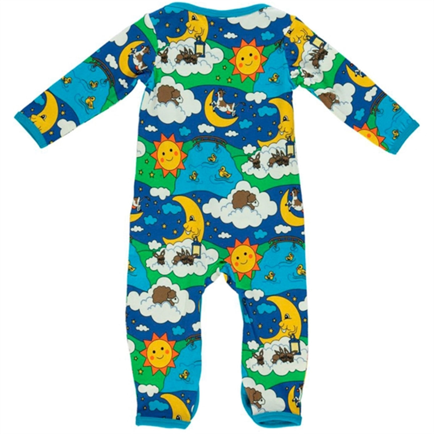 Småfolk Blue Lolite Night Landscape Bodysuit