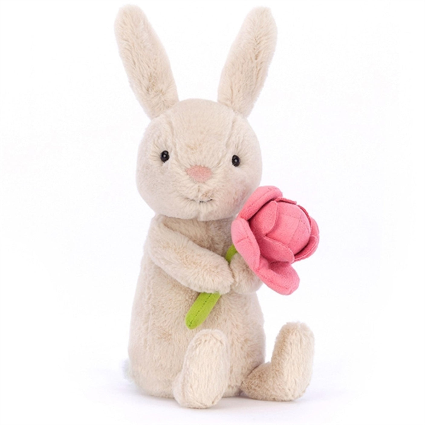 Jellycat Bashful Bunny with Peony 15cm