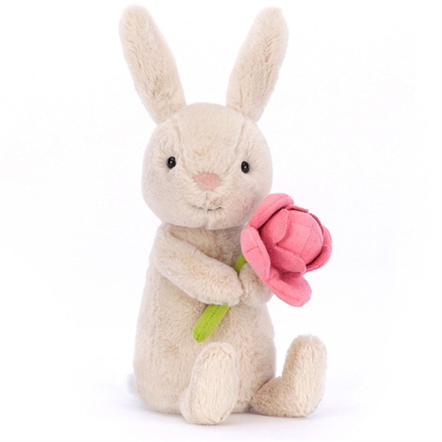 Jellycat Bashful Bunny with Peony 15cm