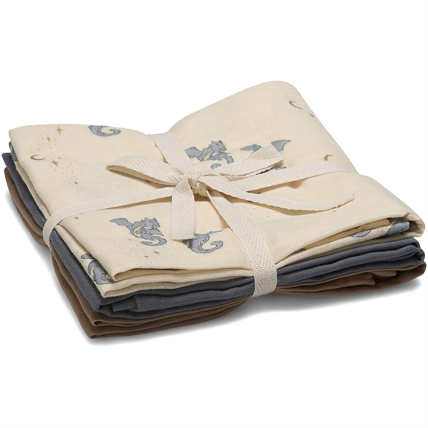 That's Mine Muslin Cloths 3-Pack Bora Luna Dragons