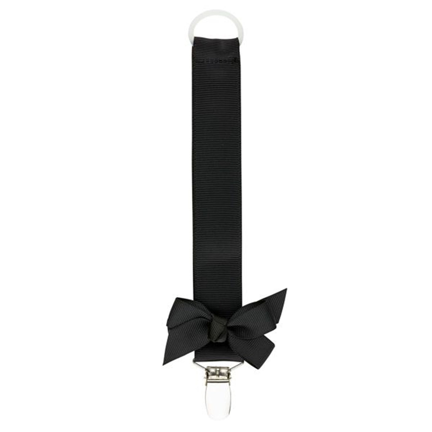 Bow's by Stær Pacifier Holder (Black)