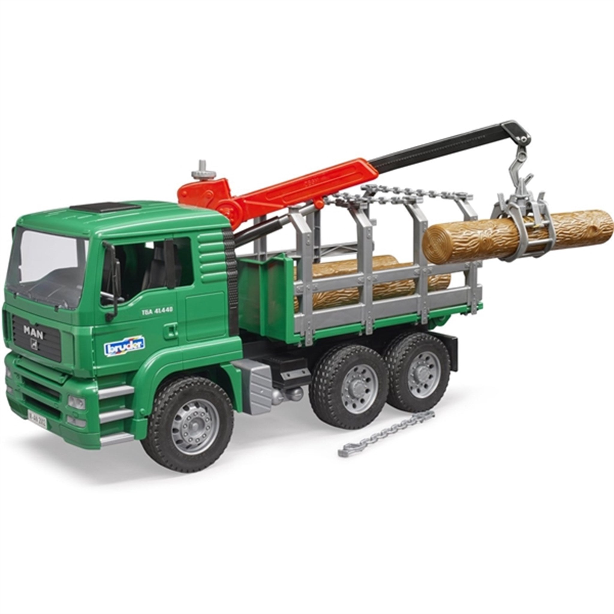 Bruder MAN TGA Timber Truck with Loading Crane 5