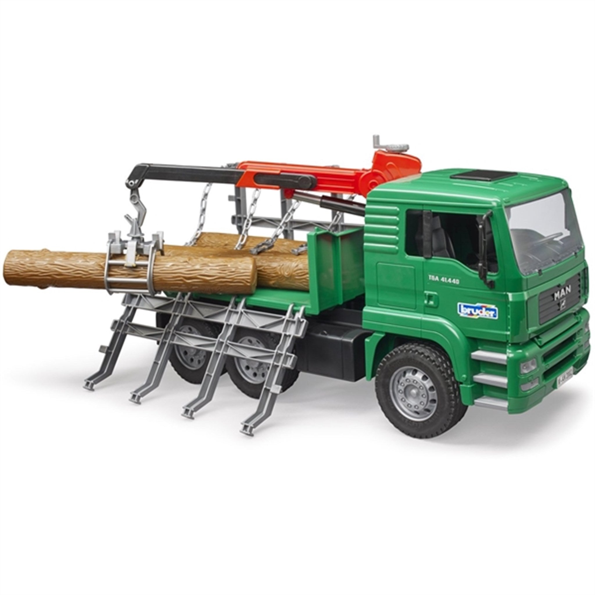 Bruder MAN TGA Timber Truck with Loading Crane 6