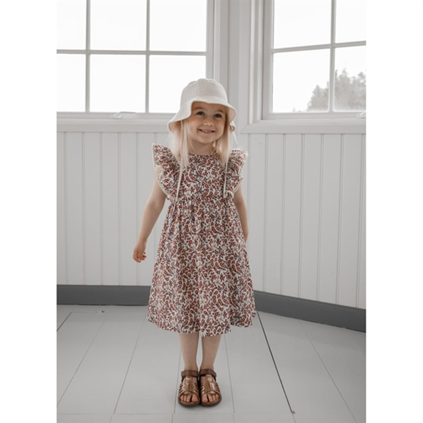 Huttelihut Isabell Dress Liberty Empress Red