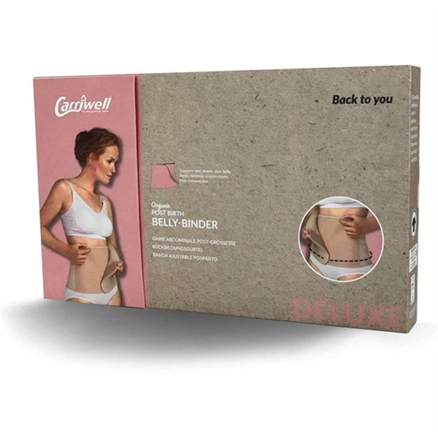 Carriwell Post Birth Belly Binder Honey 6