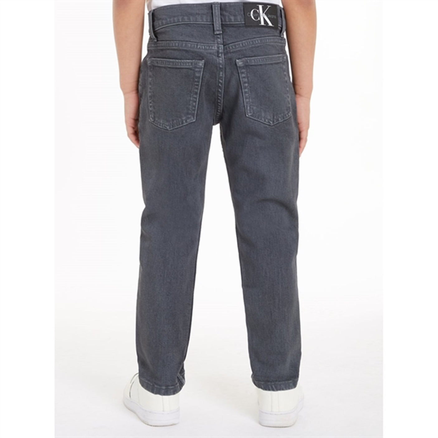 Calvin Klein Dad Pants Grey Dark Overdyed
