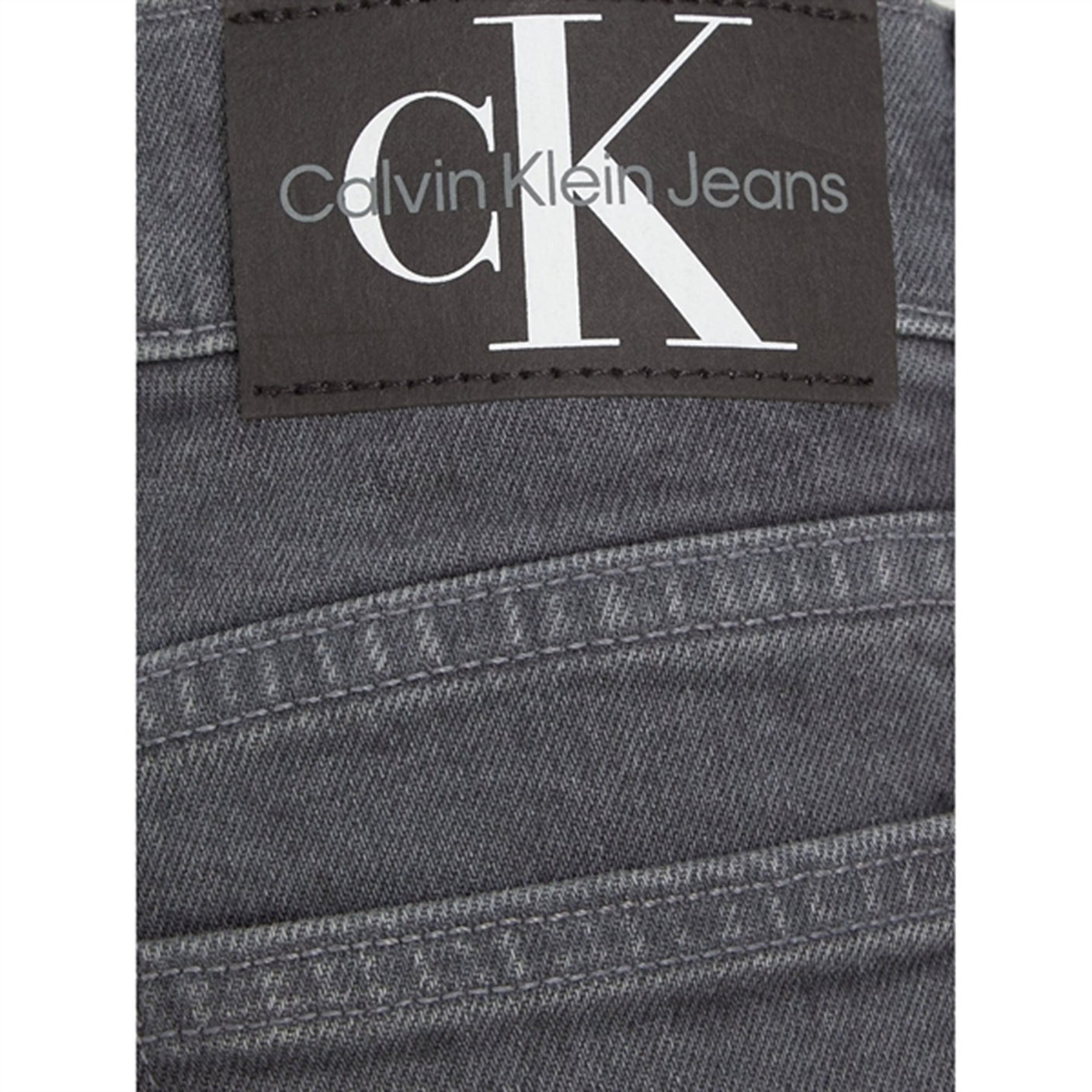 Calvin Klein Dad Pants Grey Dark Overdyed